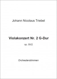 BIR010 &bull; TRIEBEL - Konzert Nr. 3 - Orchesterstimmen