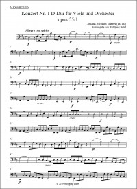 BIR018 &bull; TRIEBEL - Konzert Nr.1 - Orchesterstimme Cello