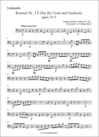 BIR036 &bull; TRIEBEL - Konzert Nr. 3 - Orchesterstimme Cello