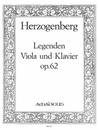 BP 0611 &bull; HERZOGENBERG Legenden op. 62 für Viola und Klavier