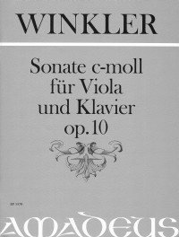 BP 1570 &bull; WINKLER Sonate op.10 in c-moll für Viola u.Klavier