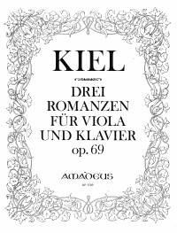 BP 1589 &bull; KIEL 3 Romanzen op. 69 für Viola und Klavier