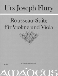 BP 1604 &bull; FLURY U.J. Rousseau-Suite für Violine und Viola