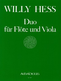BP 2409 &bull; HESS W. Duo in C-dur für Flöte und Viola op.89