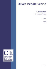 CE-OS1CA1 &bull; SEARLE - Cold Atom - Partitur