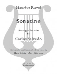 CHM002 • RAVEL - Sonatine - Bratschenstimme