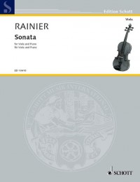 ED 10410 &bull; RAINIER - Sonata - Partitur und Stimme