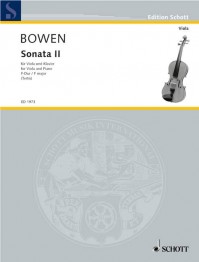 ED 1973 &bull; BOWEN - Sonata Nr. 2 - Partitur und Stimmen