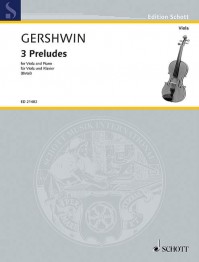 ED 21482 &bull; GERSHWIN - 3 Preludes - Partitur und Stimme