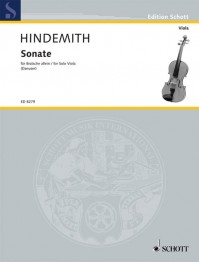 ED 8279 &bull; HINDEMITH - Sonate - Stimme