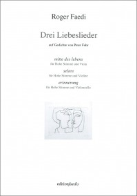 FAE082 • FAEDI - Drei Liebeslieder - Spielpartitur
