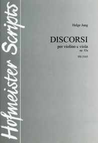 FH 2165 &bull; JUNG - Discorsi, op. 52a - Spielstimmen