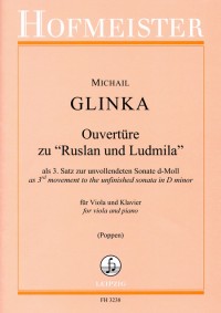 FH 3238 • GLINKA - Ouvertüre zu «Ruslan und Ludmila» - Parti
