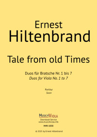 M4V-1038 • HILTENBRAND - Tale from old Times - Spielpartitur