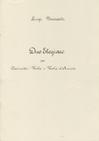 M4V-1045 • BARAZZETTI - Duo Elegiaco - Partitur