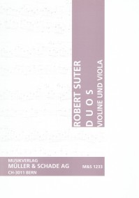MS 1233 &bull; SUTER - Duos (5 Sätze) - Partitur