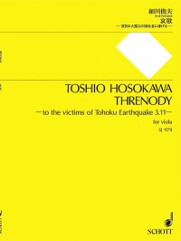 SJ 1179 &bull; HOSOKAWA - Threnody - Bratschenstimme