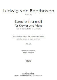 VV 207-1 • BEETHOVEN - Sonate - Bratschenstimme - DOW