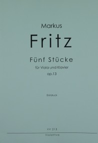 VV 213 &bull; FRITZ - Fünf Stücke - Klavierpartitur