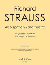 VV 801 • STRAUSS - Also sprach Zarathustra! - Part.& 29St.
