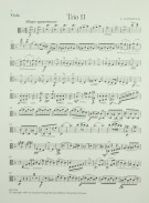 Trio 2 - Notenbeispiel / Music example Viola