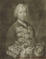 Frantisek Benda • Bild von J. M. Schuster after Joachim Martin Falbe (1709–1782)